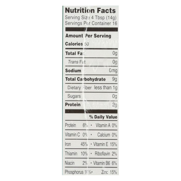 Earth's Best Organic Whole Grain Oatmeal Infant Cereal - Case Of 12 - 8 Oz. - Image 3